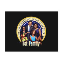 FIRST FAMILY Postcard