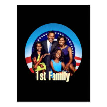 First Family Postcard