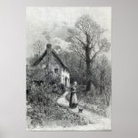 First Flowers, from 'Leisure Hour', 1888 Posters