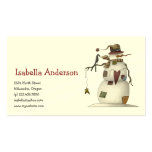First Frost · Snowman & Crow Business Card