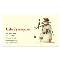 First Frost · Snowman & Crow Business Card