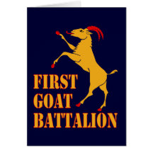First Goat Battalion Cards