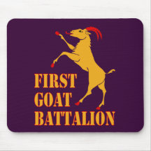 First Goat Battalion Mouse Pad