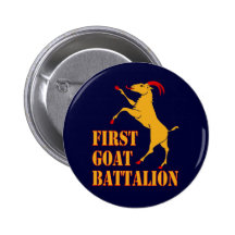First Goat Battalion Pin