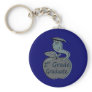 first.grade.graduate.apple key chain