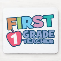 First Grade Teacher Mousepad