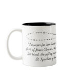 First Holy Communion Mug-Black and White Rosary