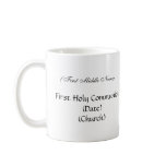 First Holy Communion Personalized Gift Mug