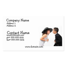 First Kiss Busines Card Business Card Template