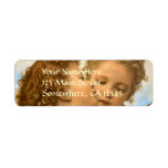 First Kiss by Bouguereau, Vintage Victorian Angels Custom Return Address Label