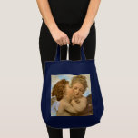 First Kiss, L'Amour et Psyché, Enfants, Bouguereau Tote Bag