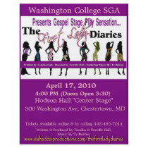 First Lady Diaries- Customizable Flyer