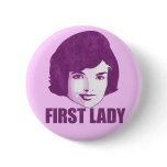 First Lady Jackie O  Button
