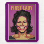 First Lady Michelle Obama Mouse Pads