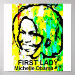 FIRST LADY MICHELLE OBAMA POSTER