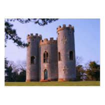 First light at the castle business card