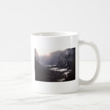 First light Yosemite Valley Coffee Mugs