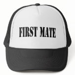 First Mate Trucker Hat