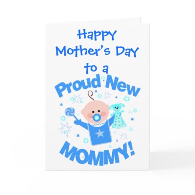 First Mother's Day Greeting Card (baby boy) by jamiecreates1