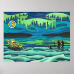 First Nation Painting Print Inuit Love Home Decor