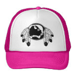 First Nation Wildlife Cap Buffalo Wildlife Art Cap Trucker Hat
