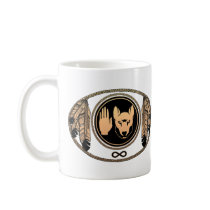 First Nations Gifts & Wolf Native Art Cards Metis Coffee Mug
