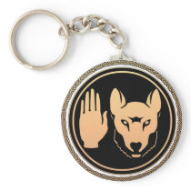First Nations Keychain Native Wolf Art Metis Gifts