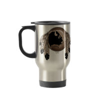 First Nations Travel Mug Wildlife Art Coffee Cup