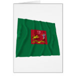 First Pennsylvania Rifles Flag Card