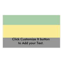 First Proposed Jamaica, Italy Business Card