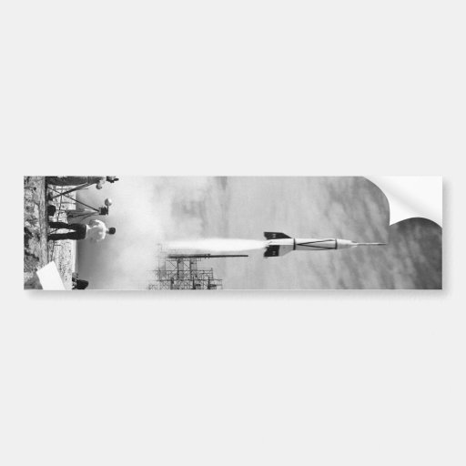 First Rocket Launch, Cape Canaveral, "Bumper 2" Bumper Sticker