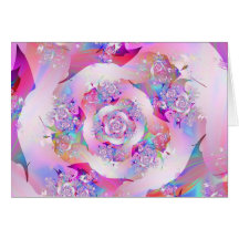 First Rose Greeting Card