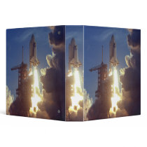 First Shuttle Launched 3 Ring Binder