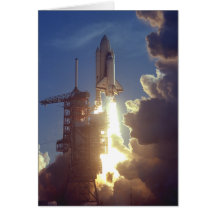 First Shuttle Launched Cards