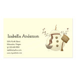 First Snowel · Snowman Business Card Templates