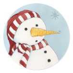 First Snowflake Sticker