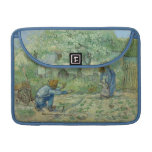First Steps, after Millet - Vincent van Gogh Sleeves For MacBook Pro