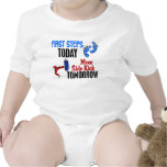 First Steps Today Mean Sidekick Tomorrow Karate Tshirts