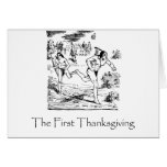 First Thanksgiving Greeting Card