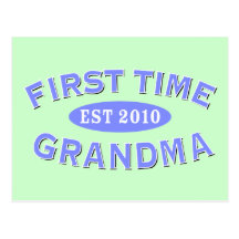 First Time Grandma 2010 Post Cards