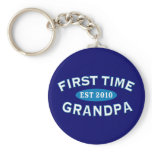 First Time Grandpa Keychains