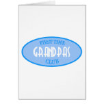 First Time Grandpas Club (Blue) Cards