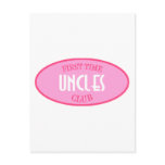 First Time Uncles Club (Pink) Postcards