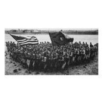 First to Fight United States Marine Corps 1918 Personalized Photo Card