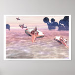 First Wave Original Digital Fantasy Art - B. Crisp Posters