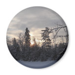 First Winter Sunrise of 2011 Fridge Magnet