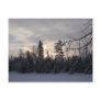 First Winter Sunrise of 2011 Post Card