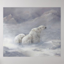 "First Winter" UV Canvas Print