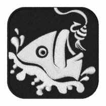 FISH 4 EMBROIDERED SHIRT