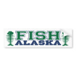Fish Alaska Bumper Stickers